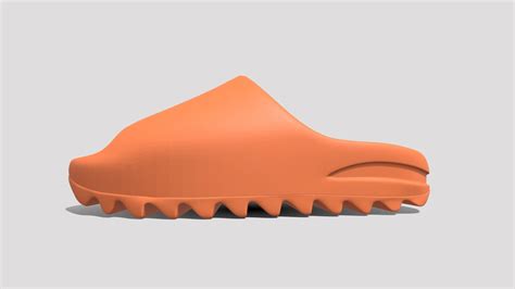 adidas 3d printed slides|yeezy slides 3d model free.